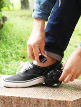 2024 new adult star roller skates smooth wheels with auxiliary wheels PU hot roller skates four-wheel heely shoes pulleys