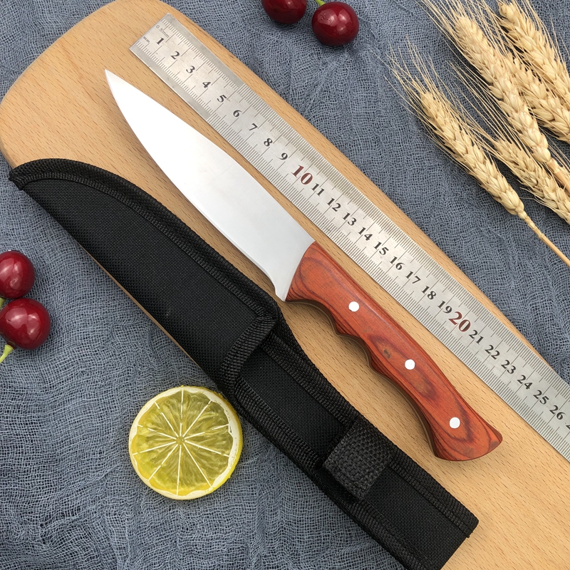 Germany imported special open-bore knife sharp meat joint factory boning knife killing pig selling knife slaughtering peeling knife dividing knife