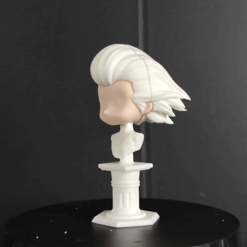 LAOSHU Stone Age Wenjierno Juvenile Adult Stanley Printed White Film Ob11Ob22 Universal Gsc Detachable Head