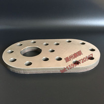 Factory direct 304 stainless steel double blind through plate Marine flange eight blind plate