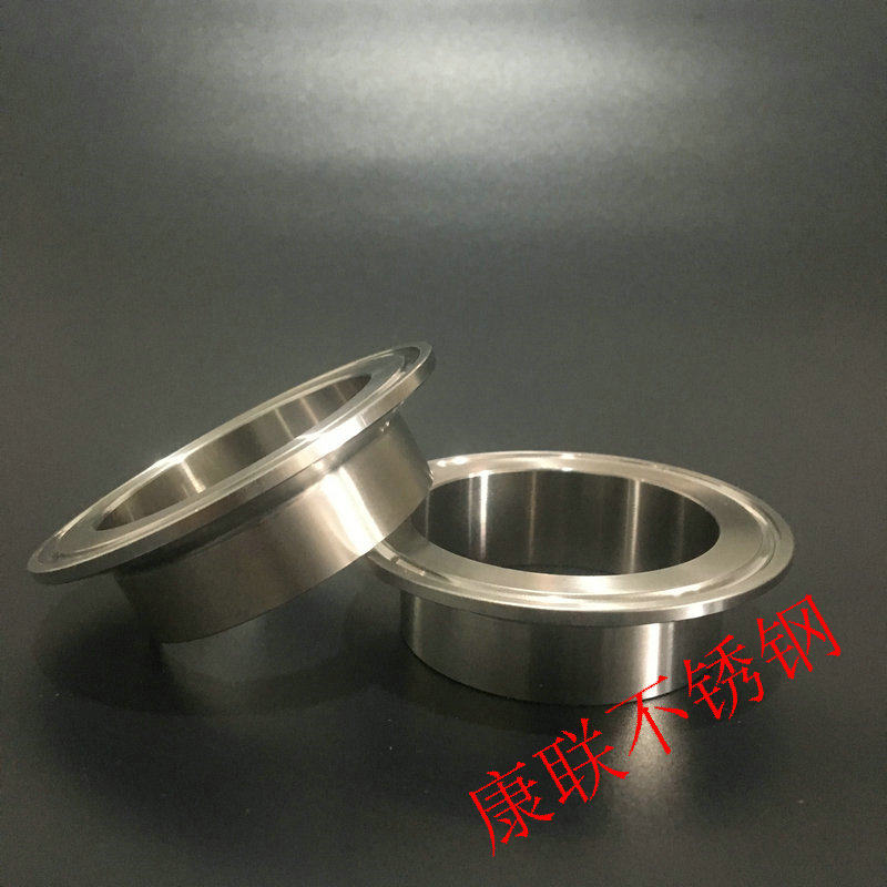 Factory direct 304 stainless steel quick fitting joint sanitary clamp chuck flange quick fitting Φ 108 Φ 76