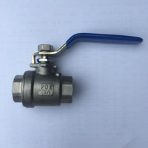 Manufacturers Q11F-16P stainless steel two-piece screw ball valve 304 manual thread valve guarantee ball 304