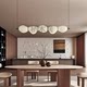 Japanese Wabi-Sabi Style Restaurant Silk Chandelier Designer Style Homestay Living Room Creative Personality Bar Table Lamp