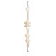 Japanese restaurant chandelier B&B bar long silk lighting wabi-sabi style bedroom floor lamp designer cream lamp