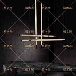 Replica Spyder Long Glass Chandelier Restaurant Hotel Lobby Designer Soft Furnishing Staircase Chandelier