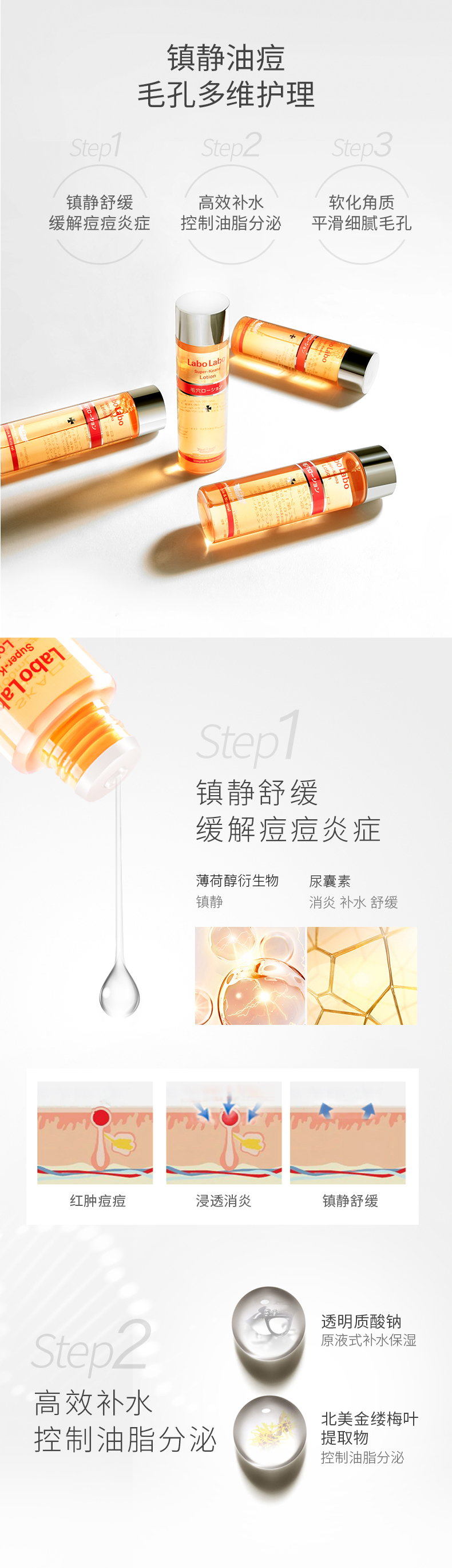 日本原产 城野医生 招牌爆款 毛孔收敛水 50ml 图3