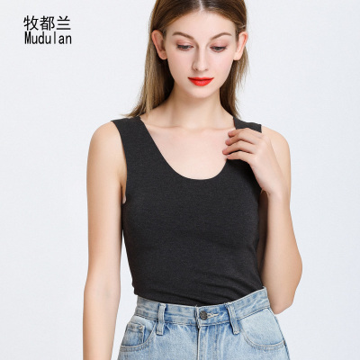 牧都兰低圆领德绒2020新款秋冬修身保暖