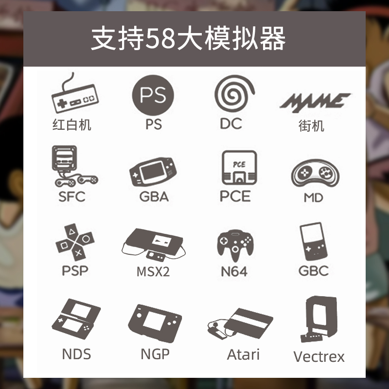 New Dual System New Android Rocker Open Source Handset rg353P Source Handset Game Machine Net Red ps Black Technology P Retro Nostalgic GBA Ambernik ANBERNIC Portable Arcade