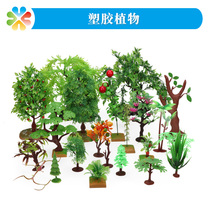 Psychological sand table sand sand figure three-leaf pine fruit tree pine tree pine tree happy tree Elm Willow Tree