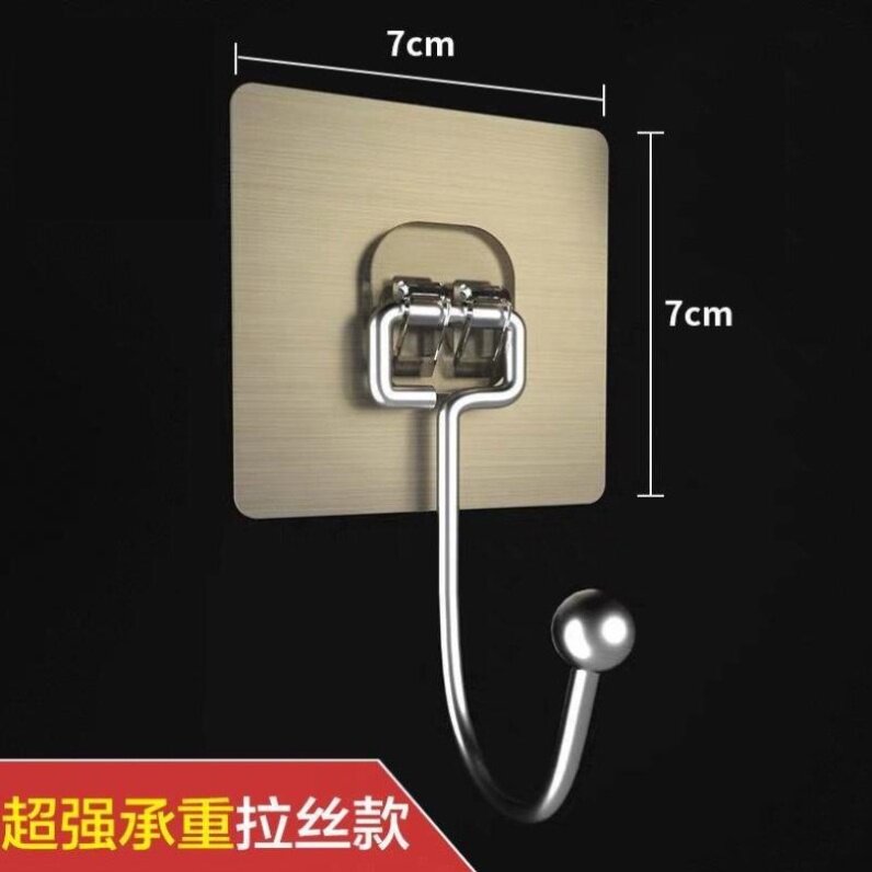 Powerful Sticky Wall Kitchen Kitchenware Chopping Pan Hook Large multifunction hooks Sticky Hook Mega Hook Powerful Adhesive