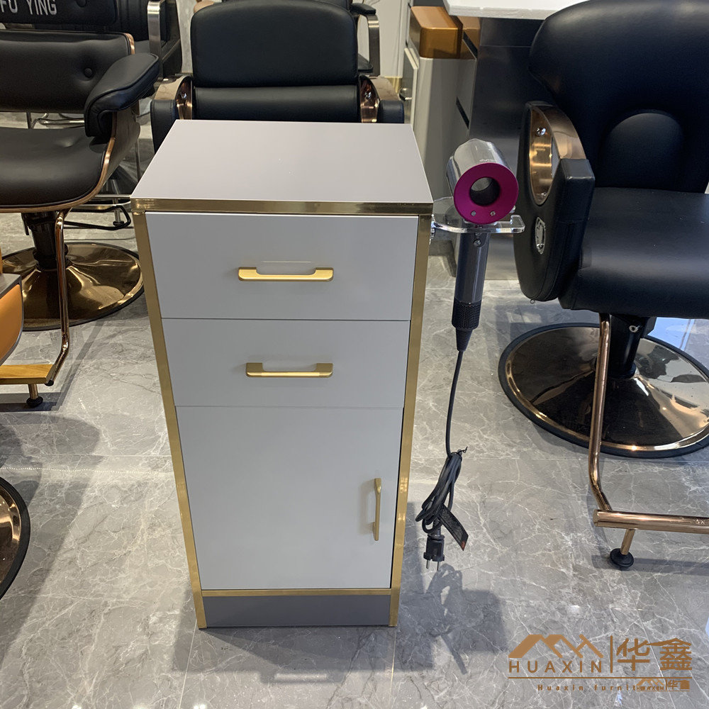 Hairdressers Shop Tool Cabinet Small Cart Hair Salon Beauty Salon Special with cabinet Drawer mobile tool cabinet