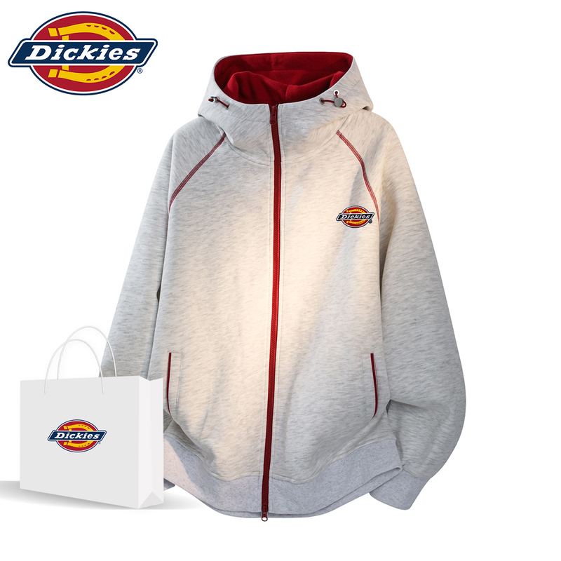 Dickies Official Authentic American Style 2026 New Men's Spring and Autumn Clothing Couple's Trendy Brand Sweatshirt Hooded Cardigan Jacket Dickies Official Authentic American Style 2026 New Men's Spring and Autumn Clothing Couple's Trendy Brand Sweatshirt Hooded Cardigan Jacket