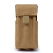 Outdoor tactical bag 25 holes 12G bullet bag CS hunting special shotgun storage bag Molle accessory bag