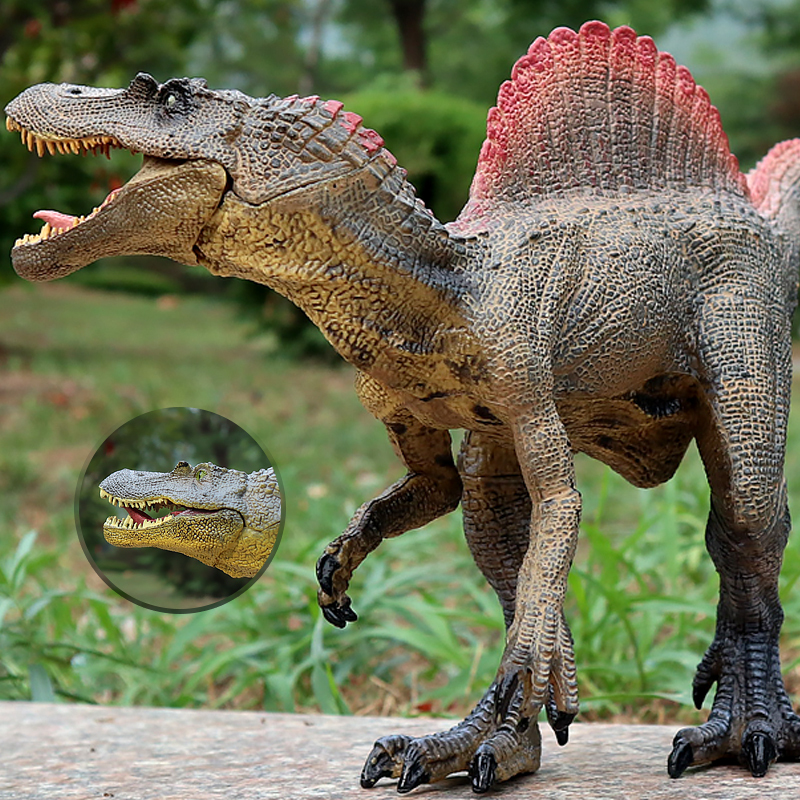 Dinosaur Solid Model Spinosaurus Spinosaurus Rex Tyrannosaurus Rex Plastic Kidsren's Large Artificial Toy Gift Dinosaur Solid Model Spinosaurus Spinosaurus Rex Tyrannosaurus Rex Plastic Kidsren's Large Artificial Toy Gift