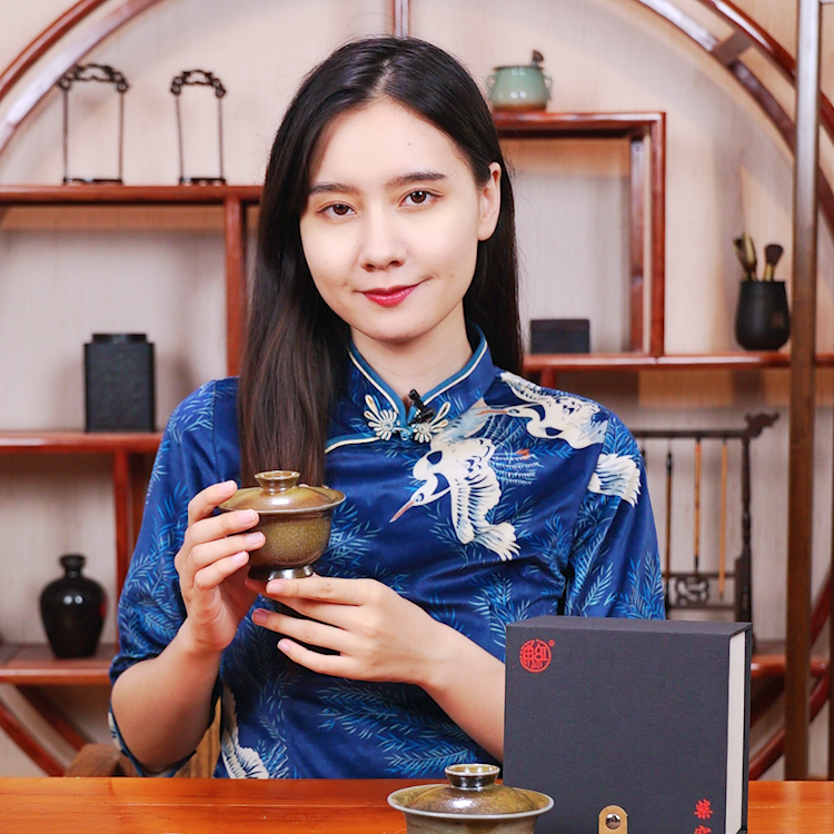 Yunnan Tong Red Firewood Burn Natural Fall Grey Lid Bowl Dry Kun Bao Bottle Healthy Multi-Capacity Choice Pu-erh Tea Aroma Soft Water-Taobao