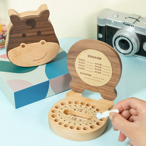 Сувенирная коробка для молочных зубов для мальчиков, коробка для хранения