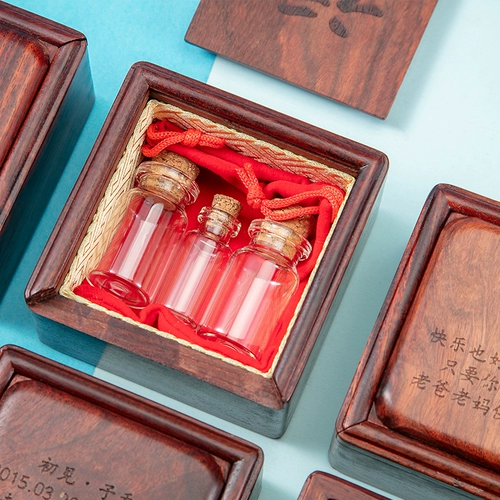 Детский сувенир для новорожденных, коробка для хранения пуповины