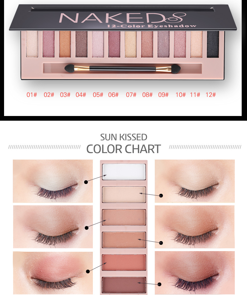 Trang điểm Peach Blossom Phấn mắt đầy màu sắc Palette Colour Lasting Repair Blush Natural Color Lip Gloss Lipstick Makeup - Bộ sưu tập trang điểm bảng màu mắt clio