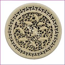 Jiahui sandstone sculpture relief background wall entrance garden landscape villa community decoration nine fish play pendant