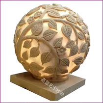 Jiahui sandstone relief glass fiber reinforced plastic imitation copper sculpture indoor and outdoor hotel villa leisure club hollow lighting