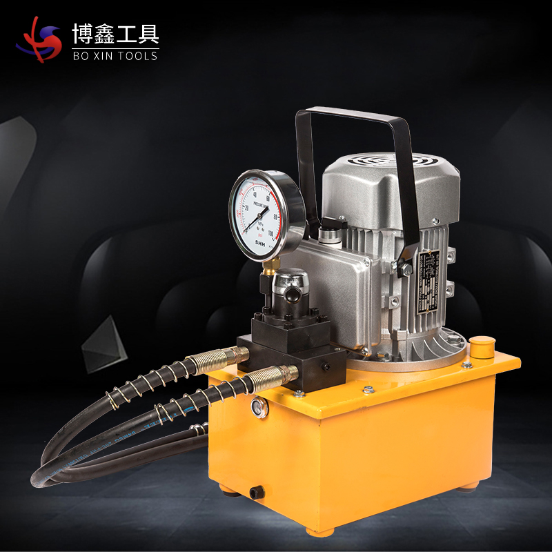 0 75KW double loop double acting manual valve electric pump footstep electric oil pump station ultra high pressure electric pump-Taobao