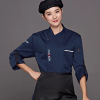 Модный синий лонгслив