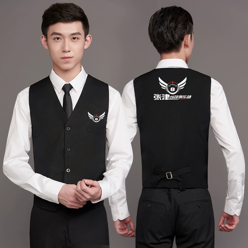 Бильярд для бильярдного зала, жилет для работы, круглосуточный магазин для супермаркета подходит для мужчин и женщин, делается под заказ