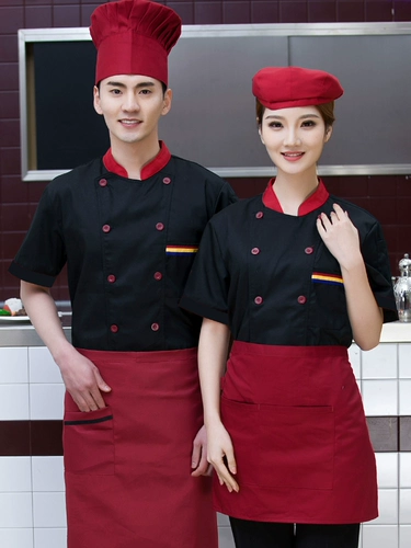 Catering Chef Work Одежда одежда с коротки