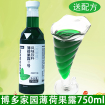 Bodo Home Mint Rake Honey Flavor Beverage Water Bar Milk Tea Shop Special Raw Material Bubble Water Syrup