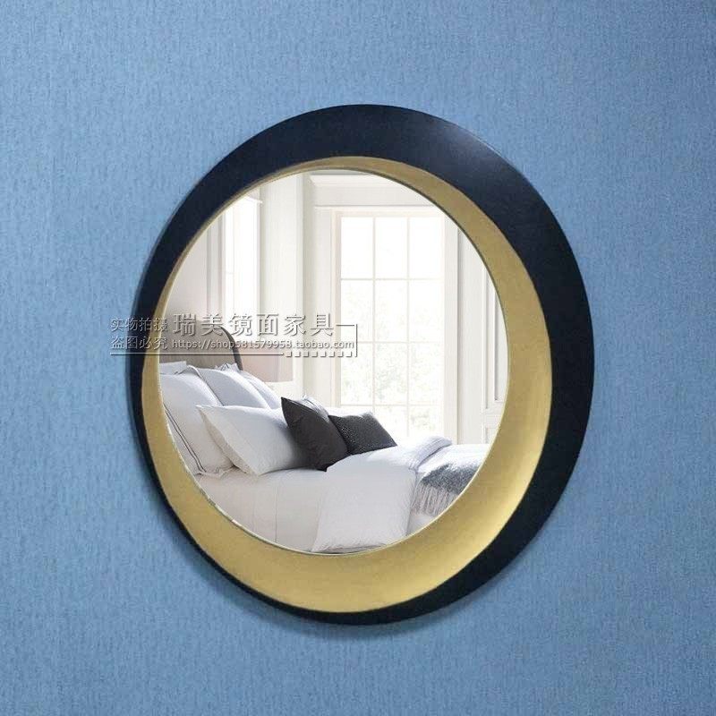 American Minimalist Swing Accessories Mirror Personality Art Mirror Living Room Dining Room Dining Hall Mirror Genguan Mirror Bedroom Bathroom With Cosmetic Mirror