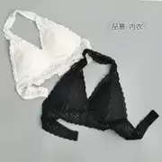 Áo ngực đẹp khoét lưng treo cổ áo bikini cúp ngực mỏng với miếng đệm vận chuyển Âu và Mỹ ren không có vòng thép