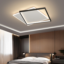 Square bedroom lamp simple modern home study LED ceiling lamp Nordic ins room lamps 2021 New