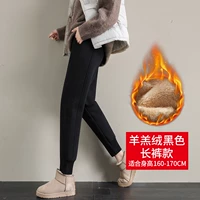 Бархатные черные штаны, ростомер, 160-170см