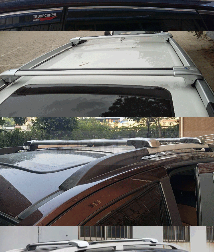 Áp dụng cho Toyota RAV4 Rong Phường Pradoland Đường mát Zemin Sequoia giá nóc hành lý giá đỡ đường sắt để đồ trên nóc xe