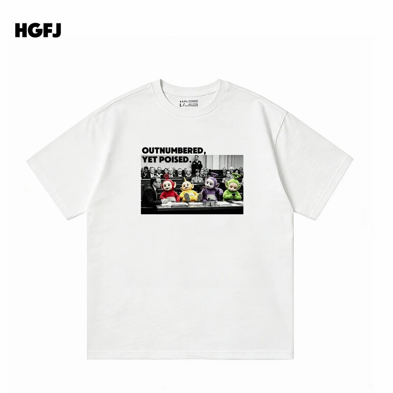 【Although We Are Few, We Are Still Elegant】Pure Cotton 10A Antibacterial Summer T-Shirt for Men and Women, Couple Short-Sleeve, Loose and Casual 【Although We Are Few, We Are Still Elegant】Pure Cotton 10A Antibacterial Summer T-Shirt for Men and Women, Couple Short-Sleeve, Loose and Casual