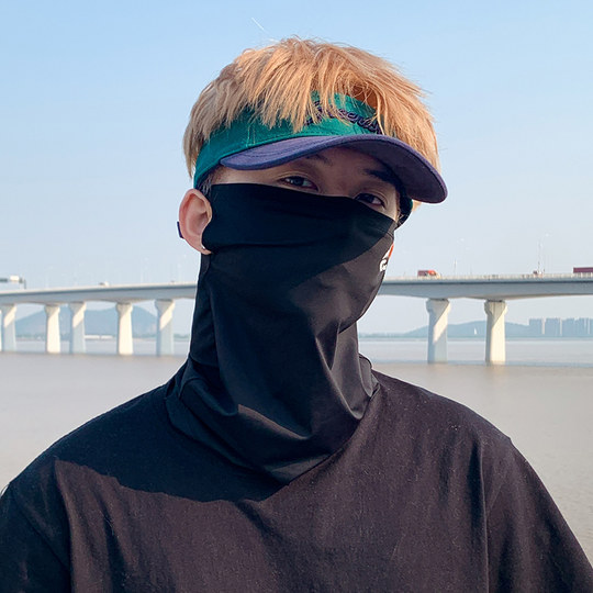 Men's Open-Top Hat 2024 New Model Sun Protection Uv Protection Sun Hat for Outdoor Travel Without Top to Cover Face