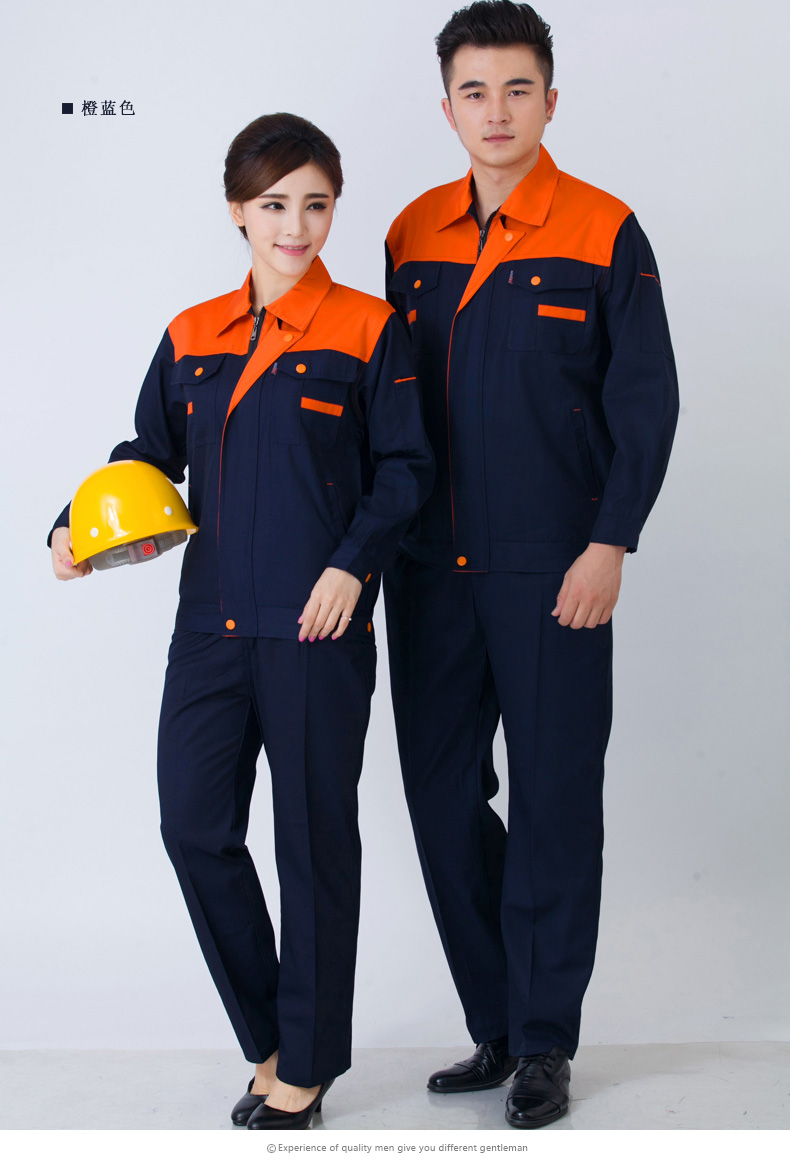 Mùa xuân và mùa thu dài tay nam và nữ áo liền quần phù hợp với nam dịch vụ bảo hiểm lao động nữ sửa chữa bảo trì tự động dịch vụ kỹ thuật sửa chữa điện quần áo bộ đũi nam