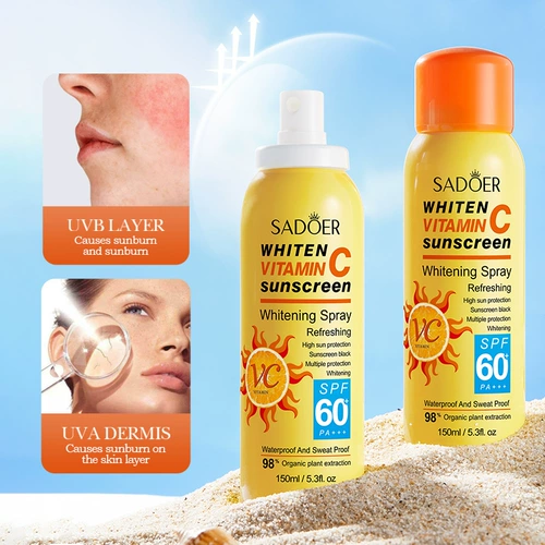 150 мл Bioaoua spf60+ солнцезащитный спрей -защита солнца бельенин