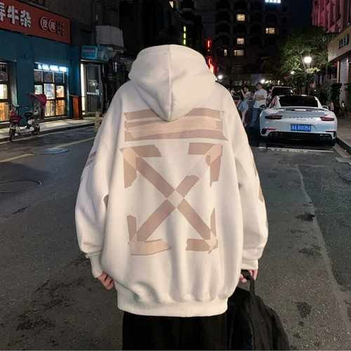 Осенняя трендовая толстовка, куртка с капюшоном, оверсайз