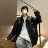 Бордовая осенняя куртка, бейсбольная форма, премиум класс, в американском стиле