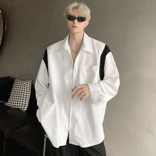 Сексуальная рубашка, наращивание волос, изысканный стиль