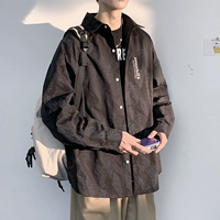 Черный лонгслив