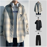 Синяя сетка+черная база+черные брюки