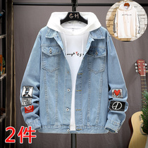 Denim Jacket Mens Spring Autumn Mens Jackets 2020 New Teens Awesome Clothes Trend Middle School Kids Clothes Fall