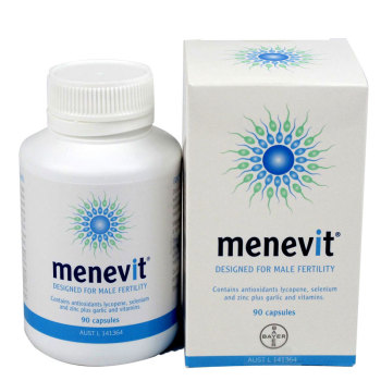 Australia Direct Mail Menevit Men's Elevit Pre-pregnancy Improves Sperm Quality Nutrients 90 Capsules