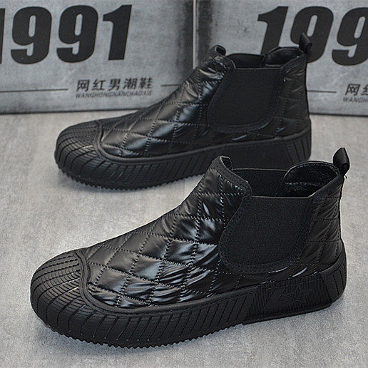 High cylinder shoes men's foot pedal 100 hitch men's shoes 2021 new autumn and winter men sloth shoes Han version fashion casual shoes