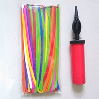 Длинные воздушные шары 100 шт. в упаковке.