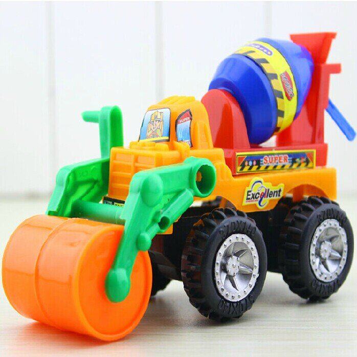 2021 Toys Hot Sell Inertial Engineering Car Creative Yiwu Children's Toy Batch Night Market New Ground Stall Source Free Mail