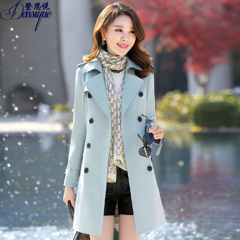 Trench pour femme DENG SIYUE en Polyester - Ref 3227616 Image 3