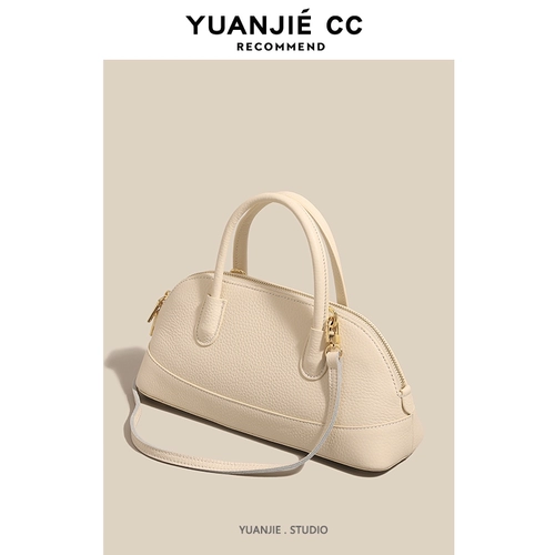 Небольшая дизайнерская кожаная сумка через плечо, из натуральной кожи, премиум класс, французский стиль, воловья кожа